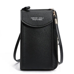 Shoulder Wallet Women Phone Wallet Purse Bag Handbag Long Wristlet Clutch