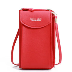 Shoulder Wallet Women Phone Wallet Purse Bag Handbag Long Wristlet Clutch