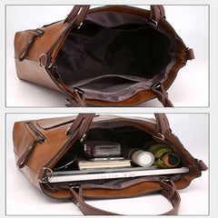Women Shoulder Bag Crossbody Handbag Retro Large Capacity Bag