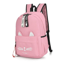 Lovely Cat Ears Student Children School Bags for Kids Backpack