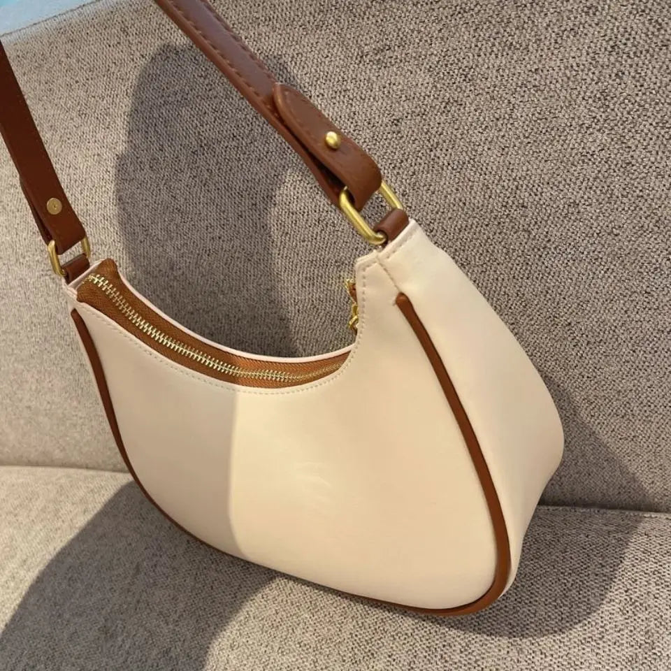 Women's Shoulder Bag PU Leather Underarm Handbags