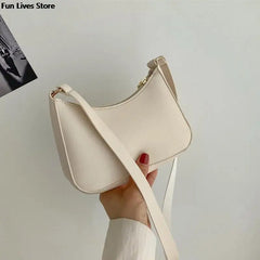 Leather Tote Bag Shoulder Purse Ladies Clutches Vintage