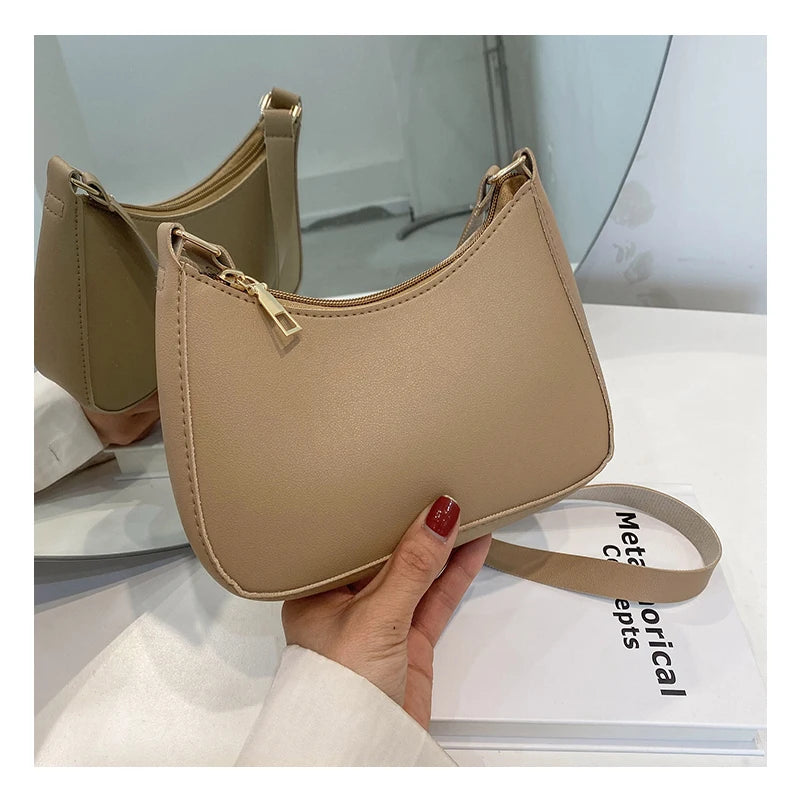Small Square Bag Shoulder Bag Women's Bag Underarm