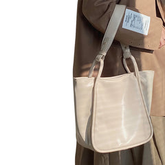 Soft Pu Leather Women Shoulder Bag - Large Capacity Tote for Shopping