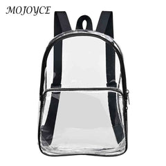 Retro Denim Transparent Daypack Hiking Backpacks