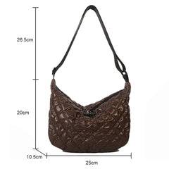 Quilted Purses Handbags for Women Large Travel Girl Satchel