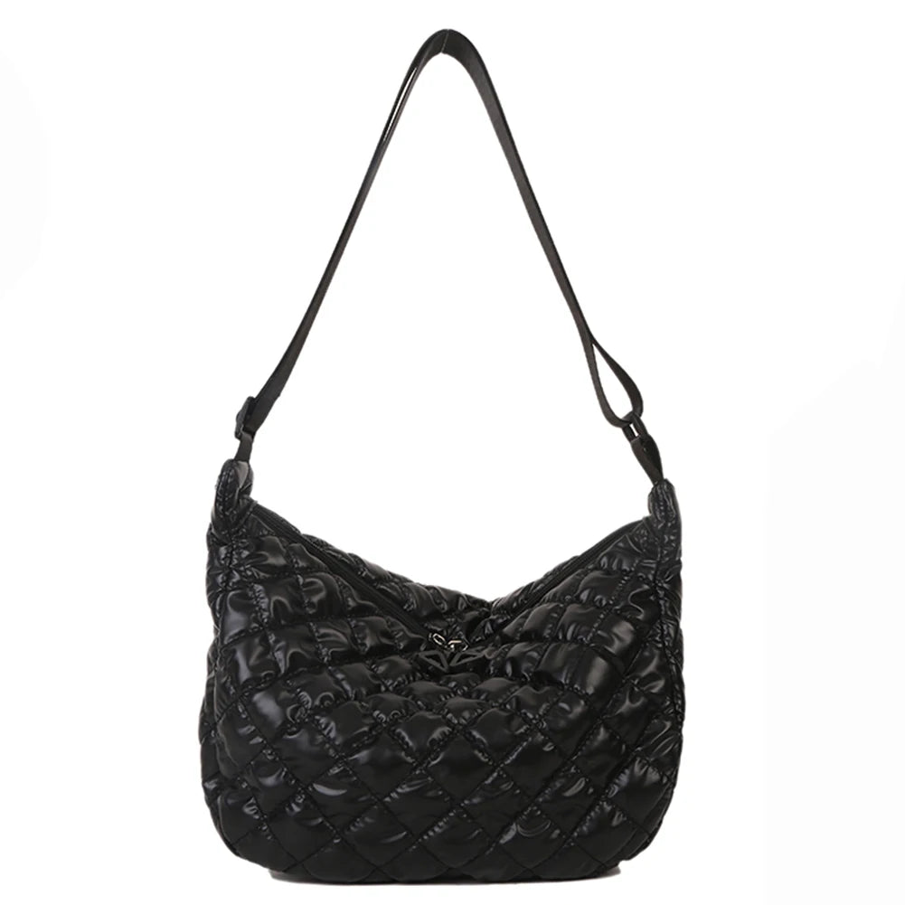 Quilted Top-handle Bag for Women Large Travel Satchel