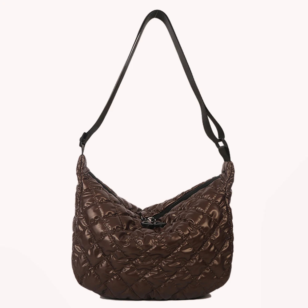 Quilted Top-handle Bag for Women Large Travel Satchel