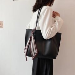 Silk Scarf One Shoulder Bag Summer Tote