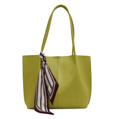 Silk Scarf One Shoulder Bag Summer Tote