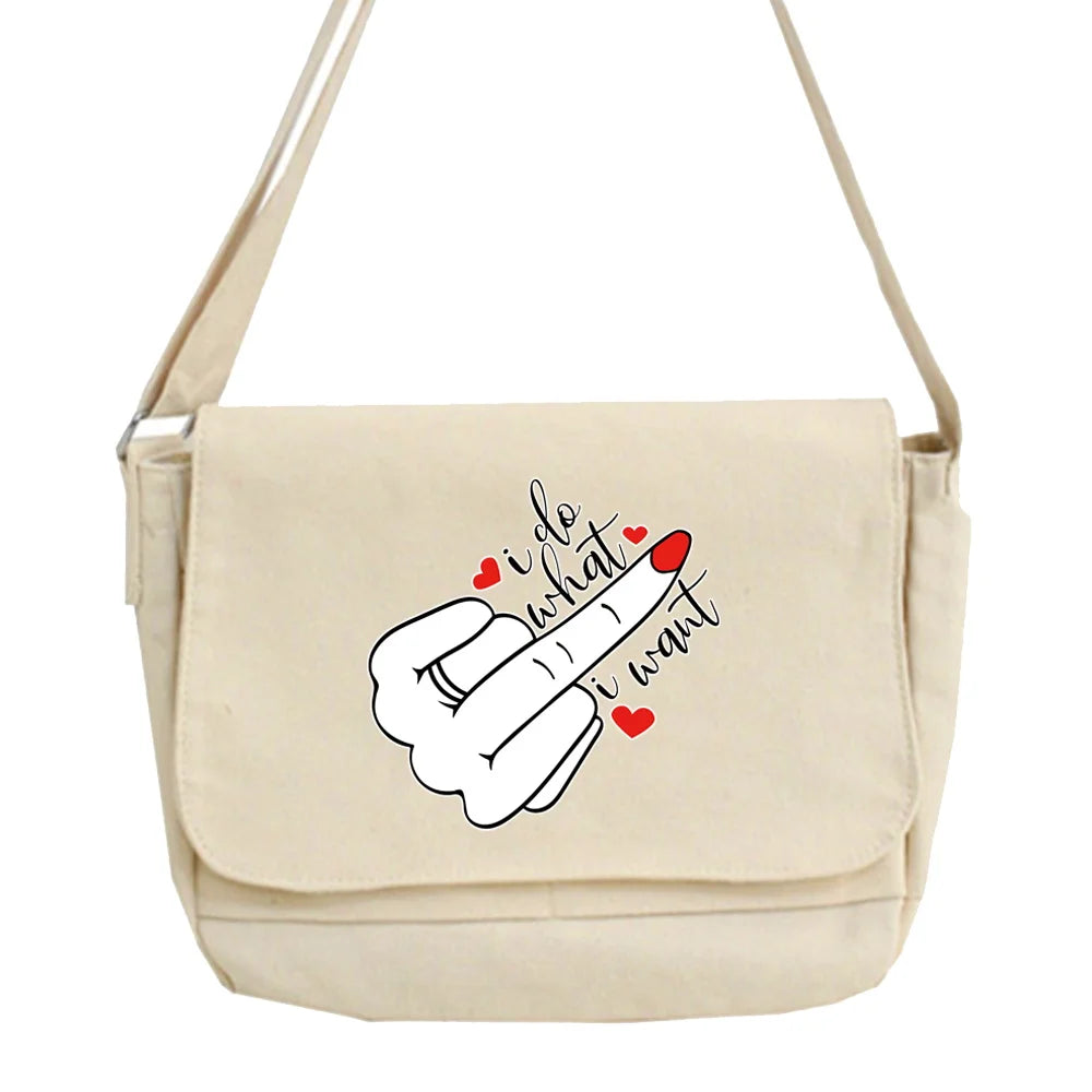 Sweet Cartoon Envelope Bag Student Girl Tote Shoulder Crossbody Bag