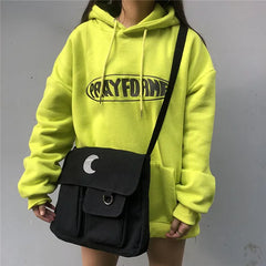 Moon Large Capacity Messenger Handbags Casual Ulzzang Women's Shoulder Bags