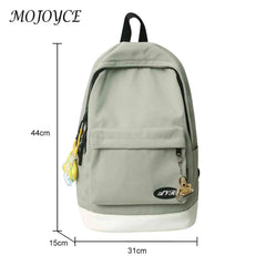 Nylon Backpack Large Capacity Casual College Backpack