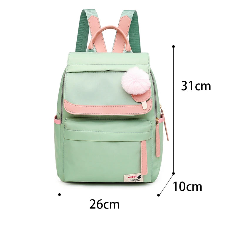 Oxford Anti Theft Backpack Women Large Capacity Rucksack Lady Bagpack