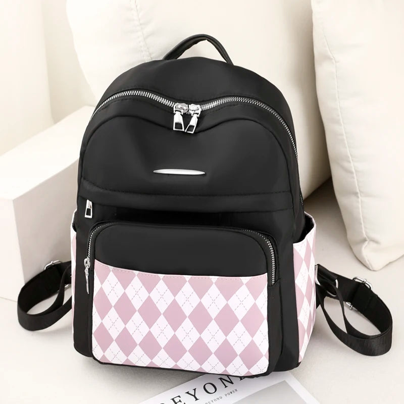 Waterproof Oxford Backpack Casual Female Bagpack