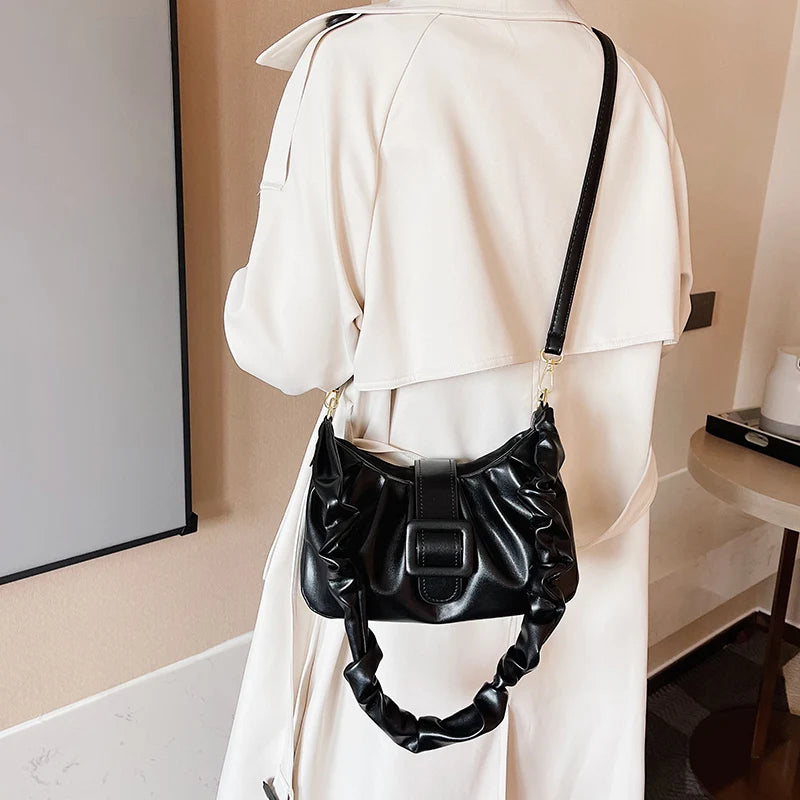 Chic PU Leather Crossbody Bag for Women