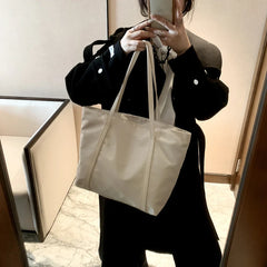 Large Oxford Shoulder Bag for Women