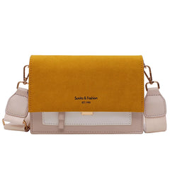 Retro Mini Crossbody Bag Ultra Fire Wide Shoulder Strap Purse