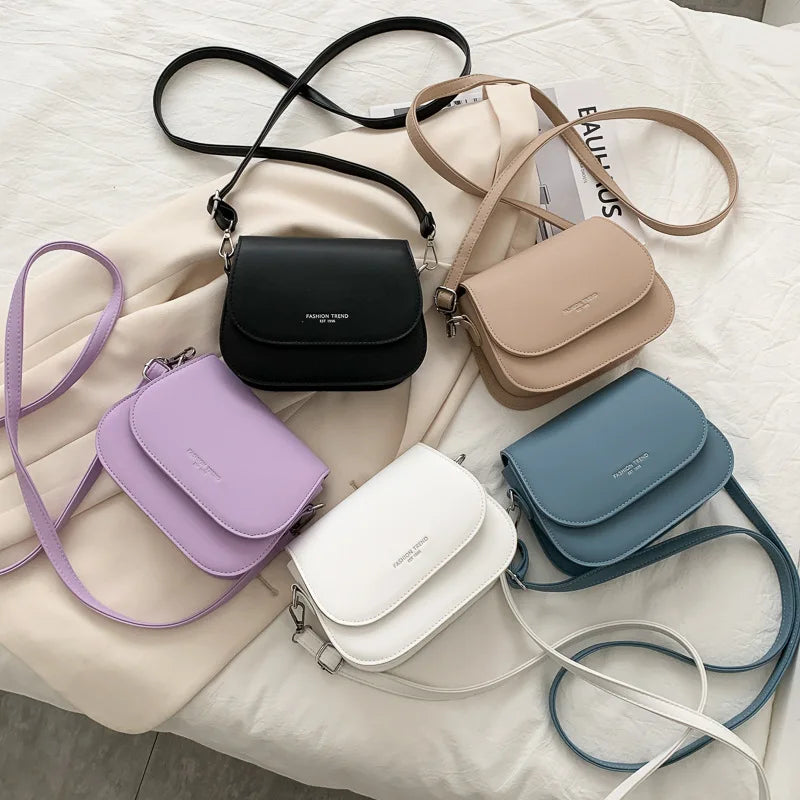 Crossbody Bags For Women Solid Wild Flap Shoulder Purse Messenger