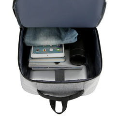 USB Charging Men's Backpack Waterproof Business Laptop Rucksack