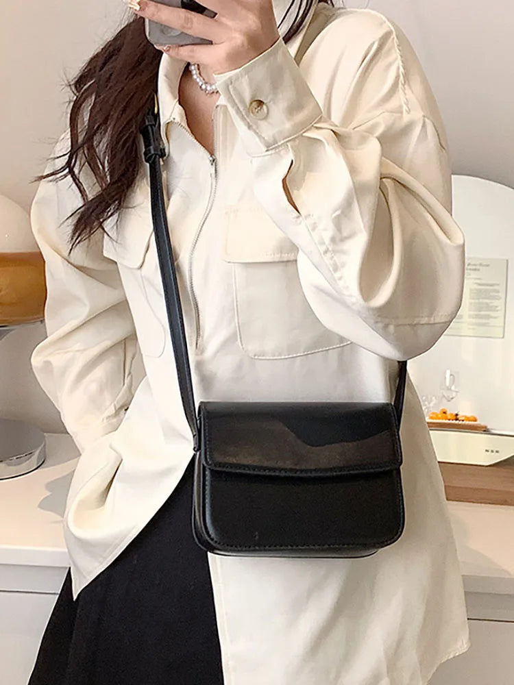 Women's Crossbody Bag Pu Leather Shoulder Bag