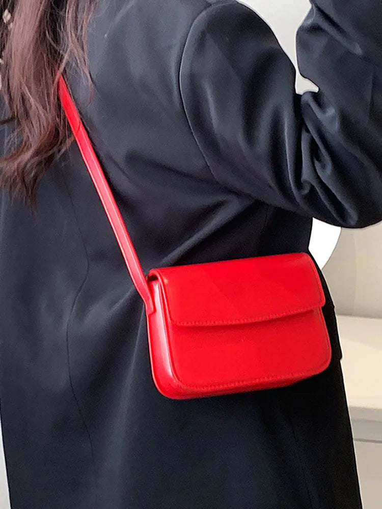 Women's Crossbody Bag Pu Leather Shoulder Bag