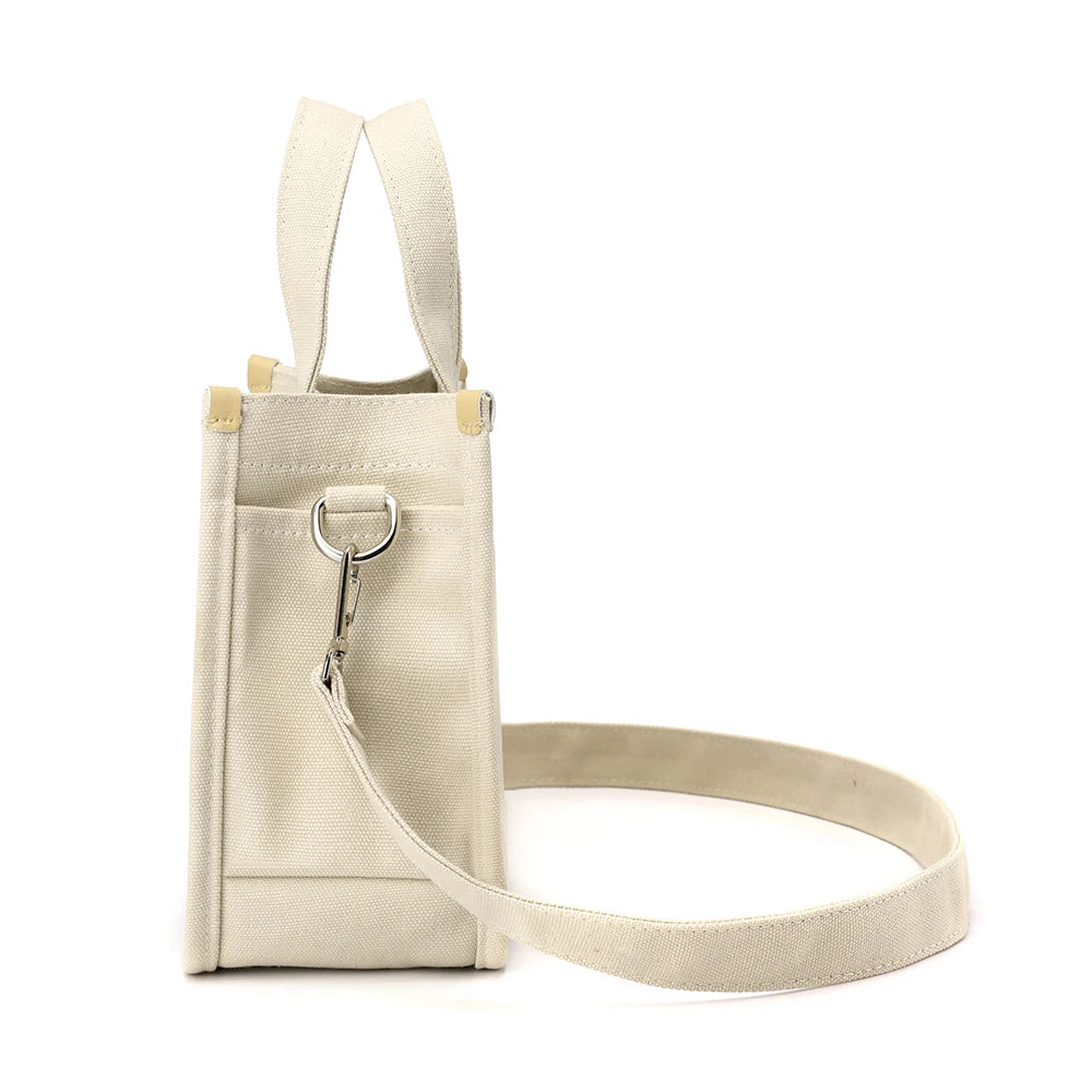 Women's Canvas Shoulder Bag High Capacity Handbag Tote Crossbody