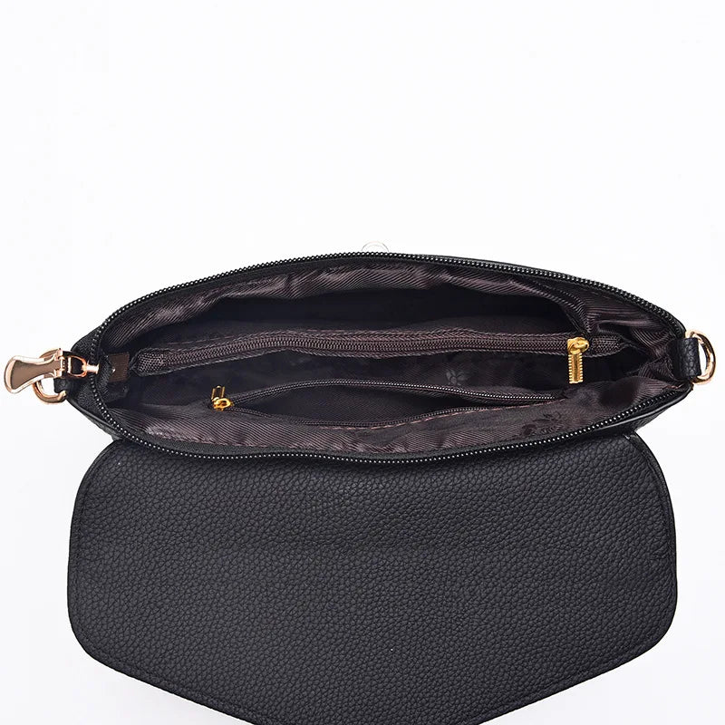 One-shoulder Handbag Women's Autumn High-quality Pu Messenger Small Square Bag