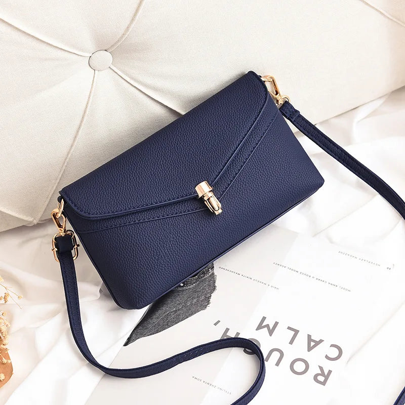 One-shoulder Handbag Women's Autumn High-quality Pu Messenger Small Square Bag