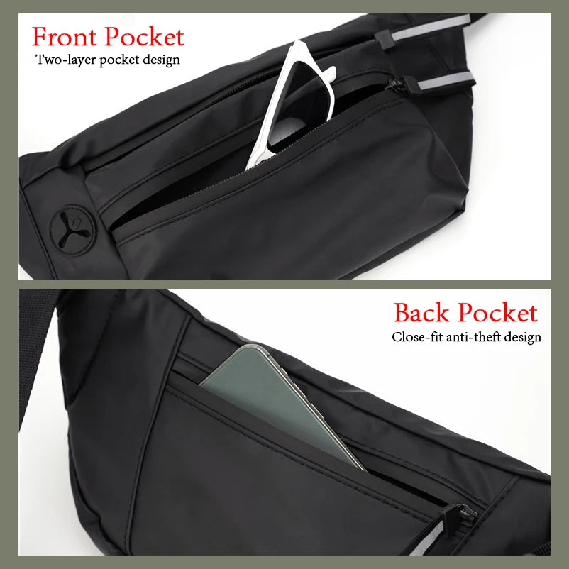 Simplicity Waist Bag Fanny Pack Waterproof Chest Pack Crossbody Bag