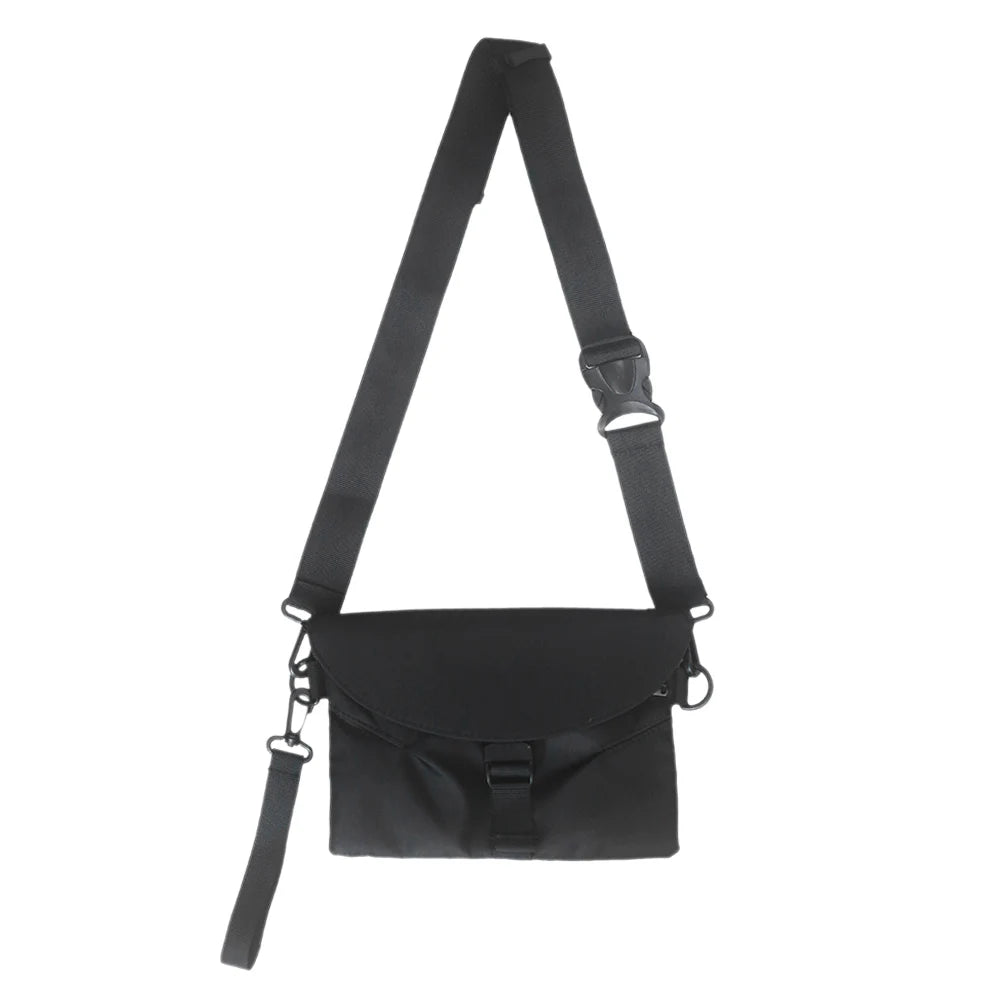 Small Nylon Crossbody Bag Lady Chain Messenger Handbag for Women