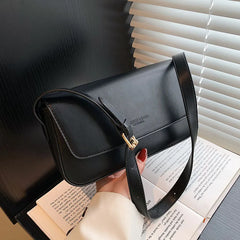 Solid Shoulder Crossbody Bag Women's Handbag Travel Underarm Bags