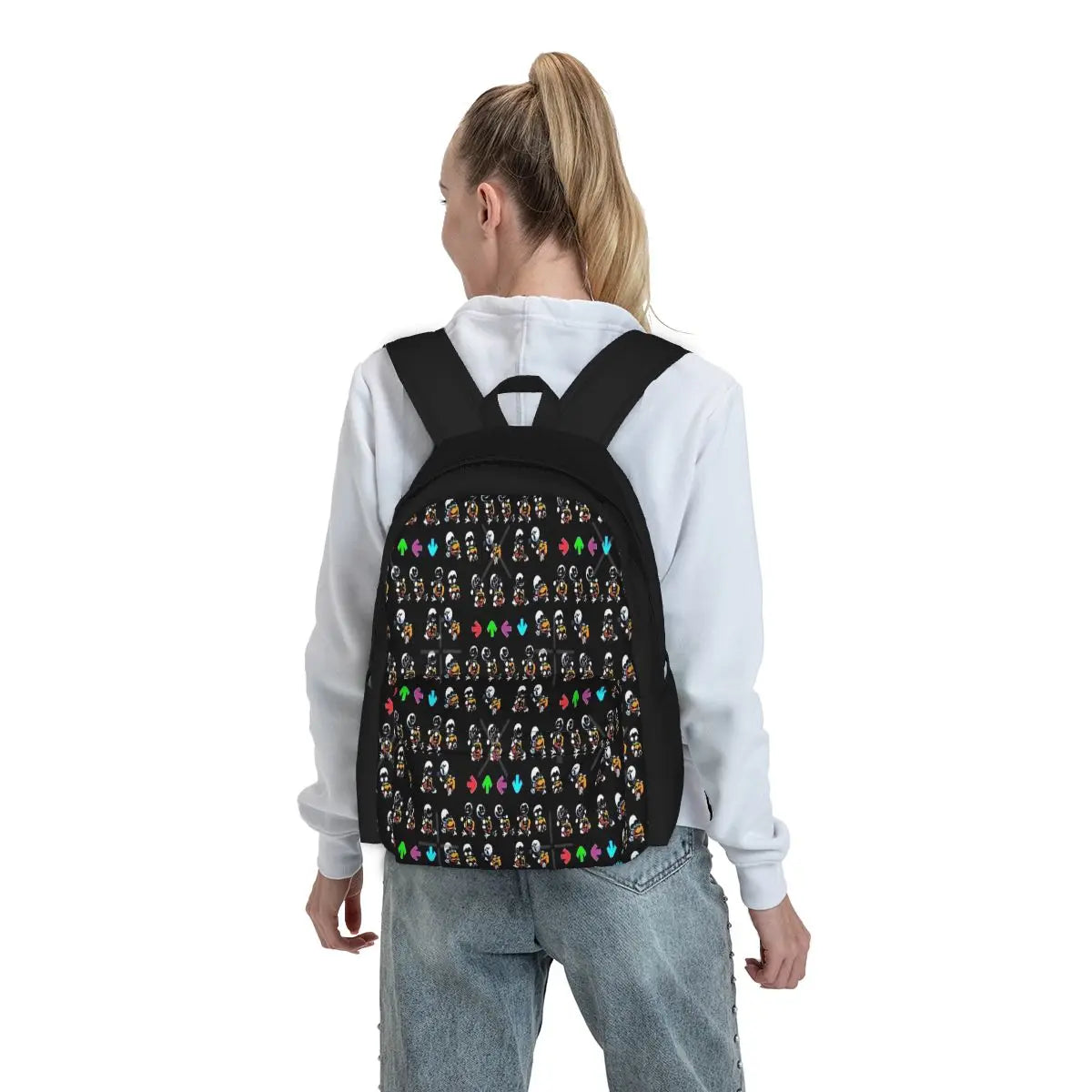 Skid & Pump FNF Backpacks School Bag Men Women Back Pack