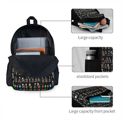 Skid & Pump FNF Backpacks School Bag Men Women Back Pack