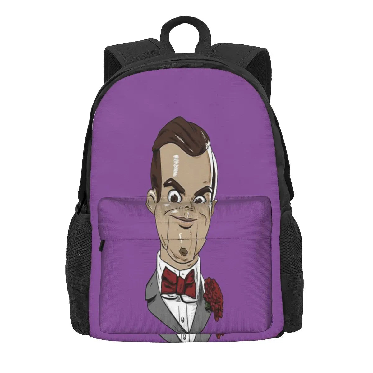 Slappy The Dummy Backpacks Men's & Women's Zipper Bag