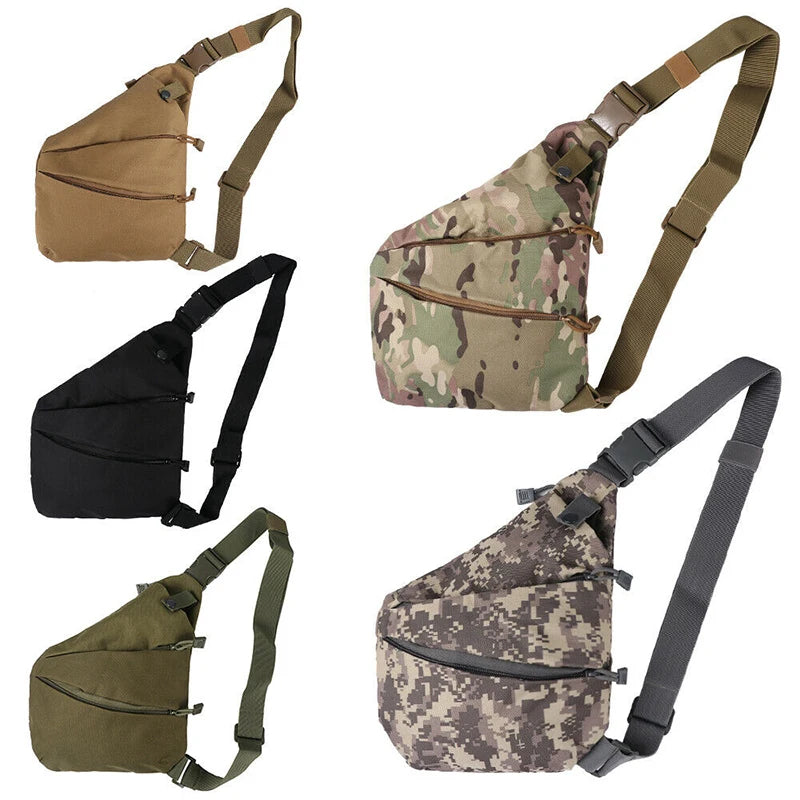 Sling Bag Crossbody Chest Shoulder Lightweight Men Travel Hiking Climbing