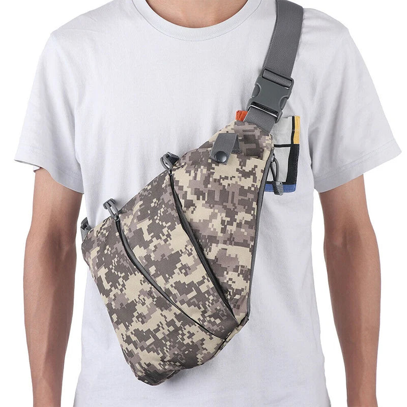 Sling Bag Crossbody Chest Shoulder Lightweight Men Travel Hiking Climbing