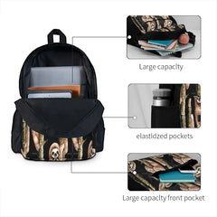 Sloth On A Tree Backpacks Men's Backpacks Bags For Women Reusable