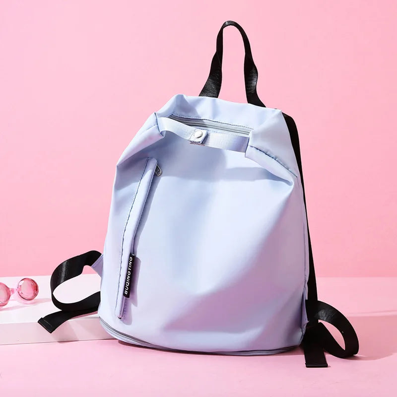 Small Waterproof Backpack Dry Wet Separation Sports Bag