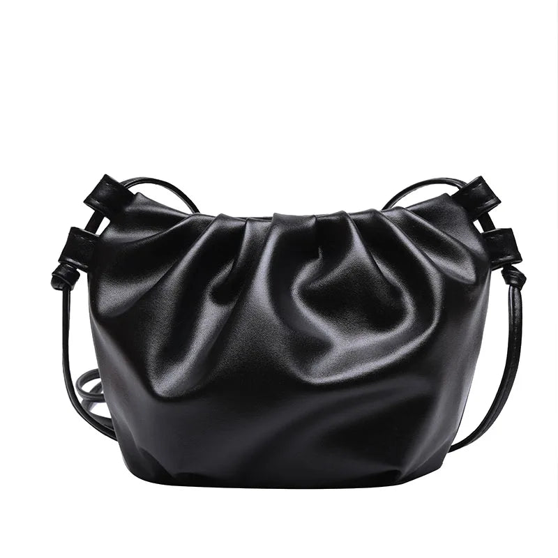 Pleated One Shoulder Bag for Women