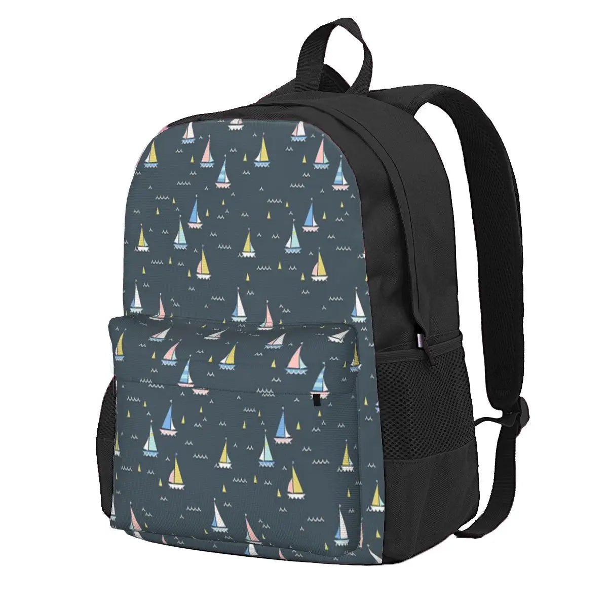 Personalised Zip Backpack with Pockets for Men and Women