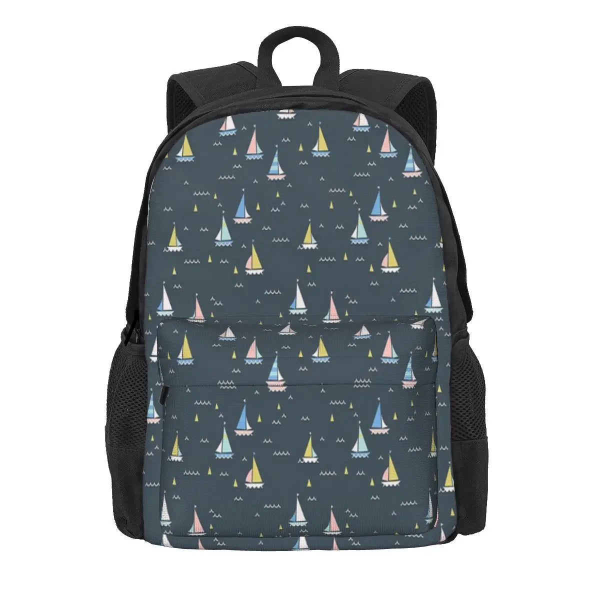 Personalised Zip Backpack with Pockets for Men and Women