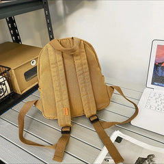 Small Canvas Vintage Backpack Unisex Men Women Bags For Teens