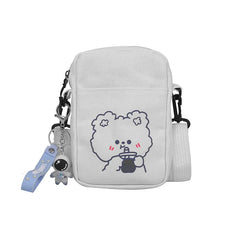 Small Canvas Crossbody Bag for Women