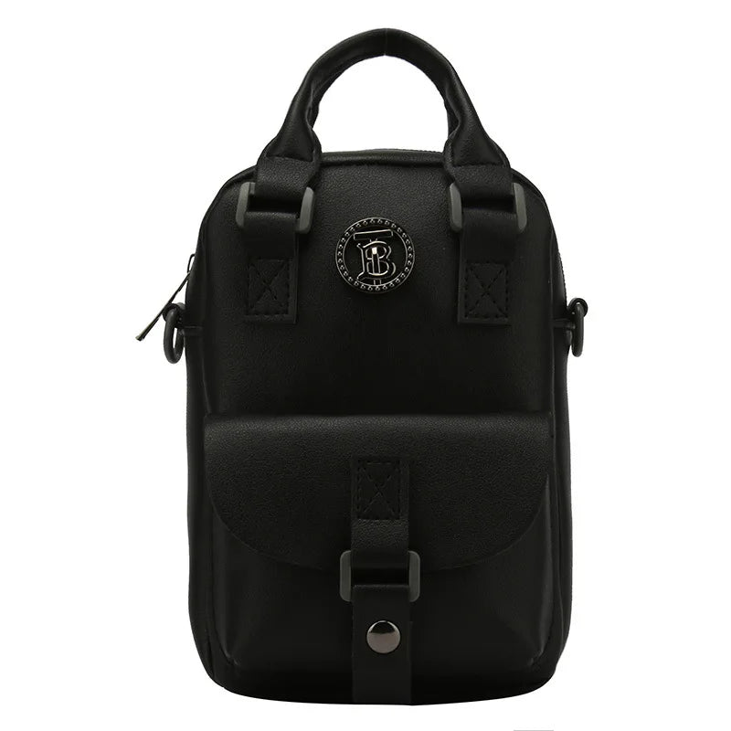 Canvas Crossbody Bag Women's Flap Handbag Casual Phone Purse