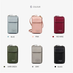 Small Leather Crossbody Shoulder Bag Women Mobile Phone Purse