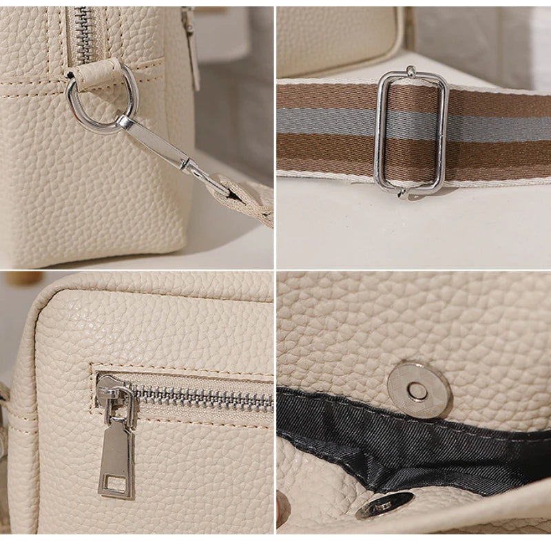 Small Flap Crossbody Shoulder Bag for Women Summer PU Leather Ladies Phone Purse