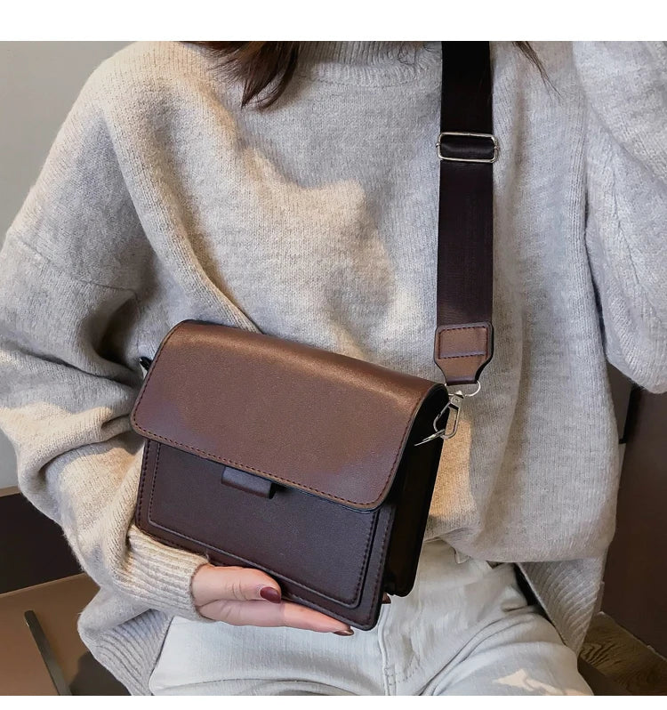 Small Flap Crossbody Shoulder Bag for Women Casual Handbag Tote