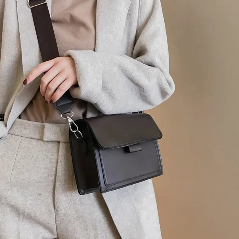 Small Flap Crossbody Shoulder Bag for Women Casual Handbag Tote