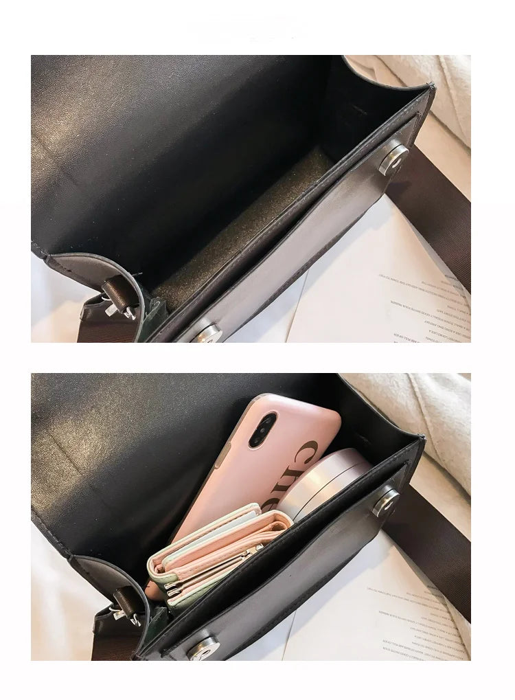 Small Flap Crossbody Shoulder Bag for Women Casual Handbag Tote